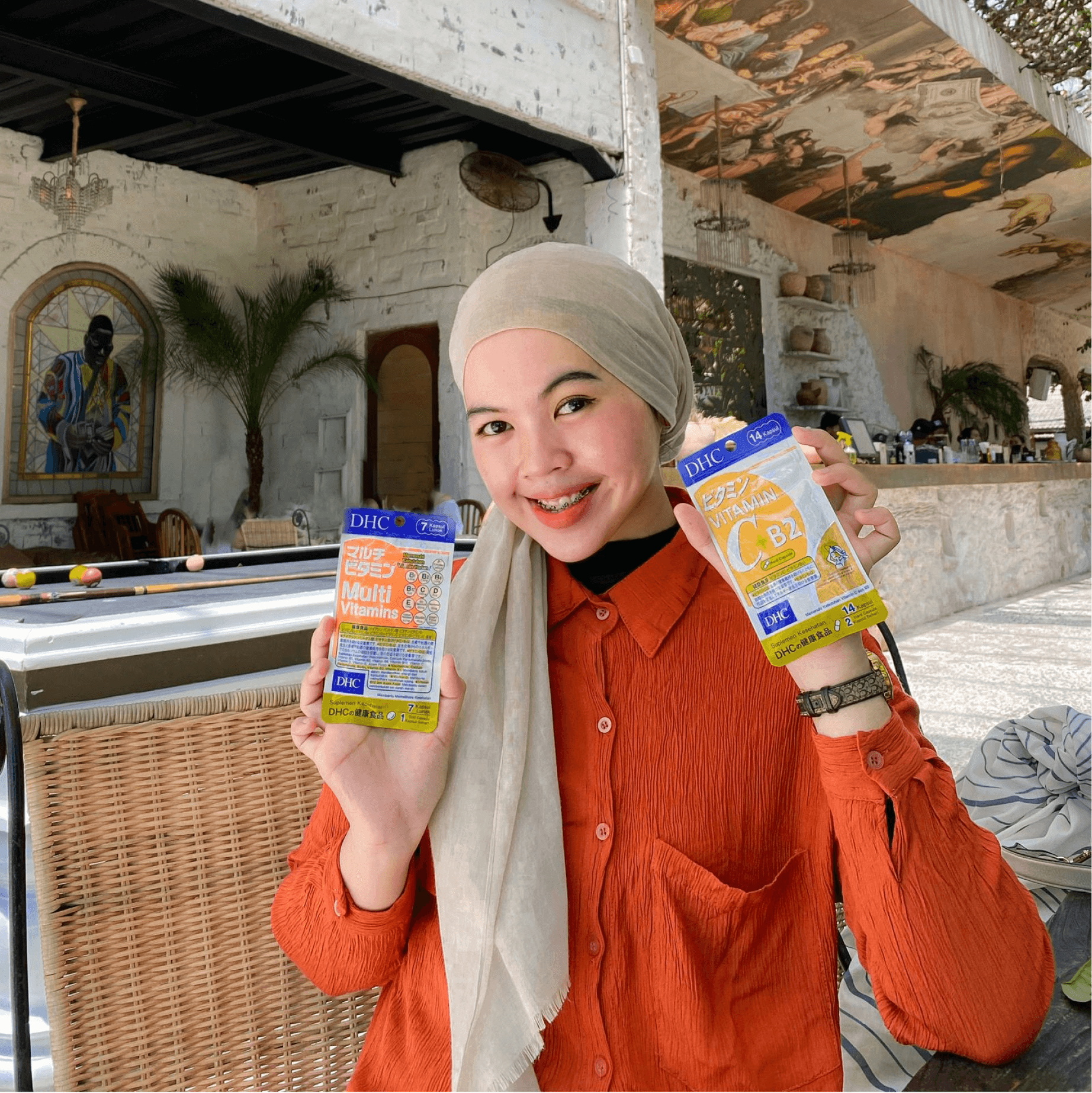 DHC Vitamin C & DHC Multivitamins